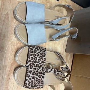 Womens dress shoes 2 pairs